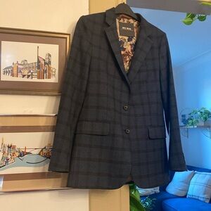 Mos Mosh Plaid blazer